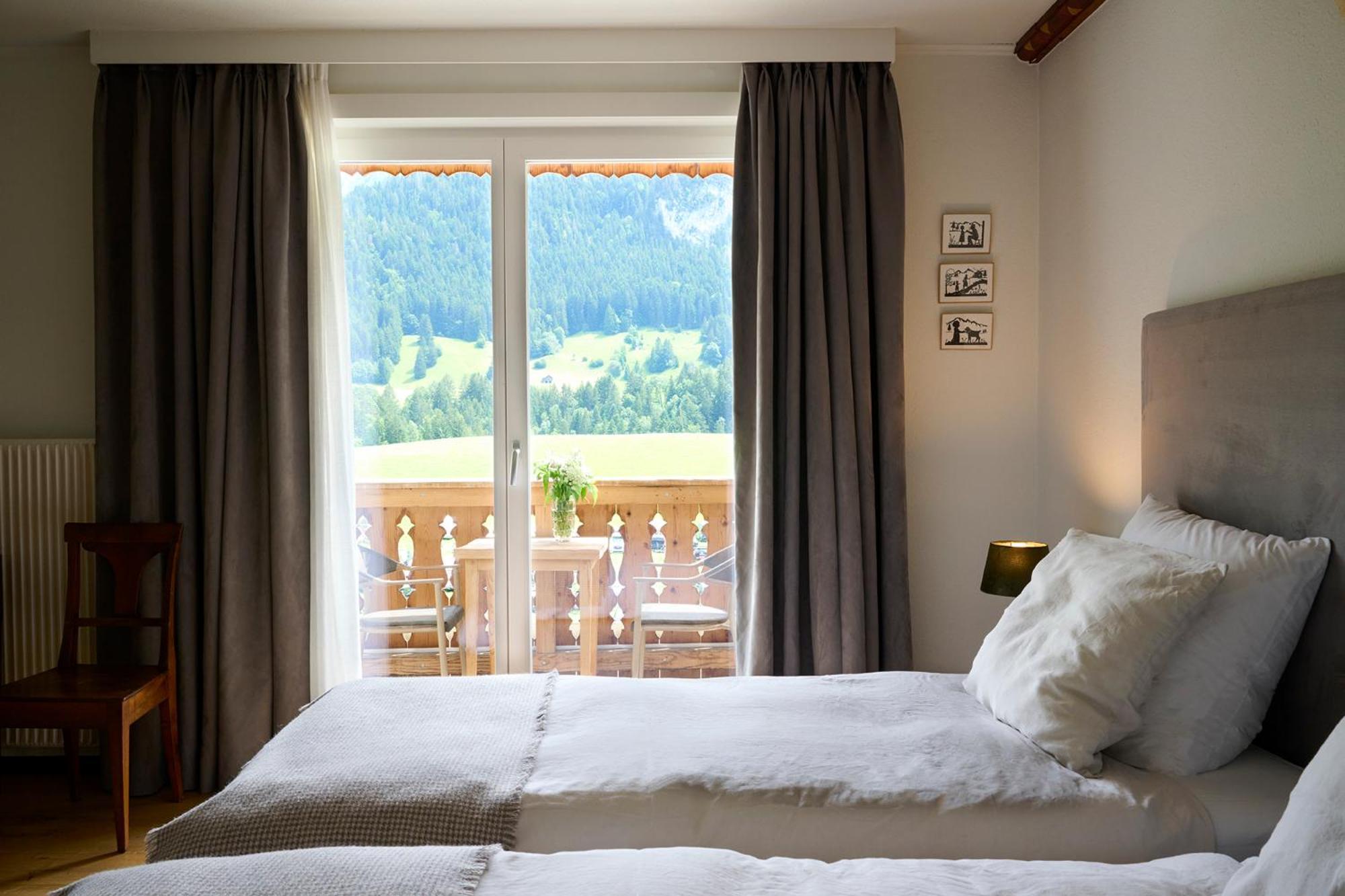 Maison D'Hotes Ermitage Chateau-d'Oex Esterno foto