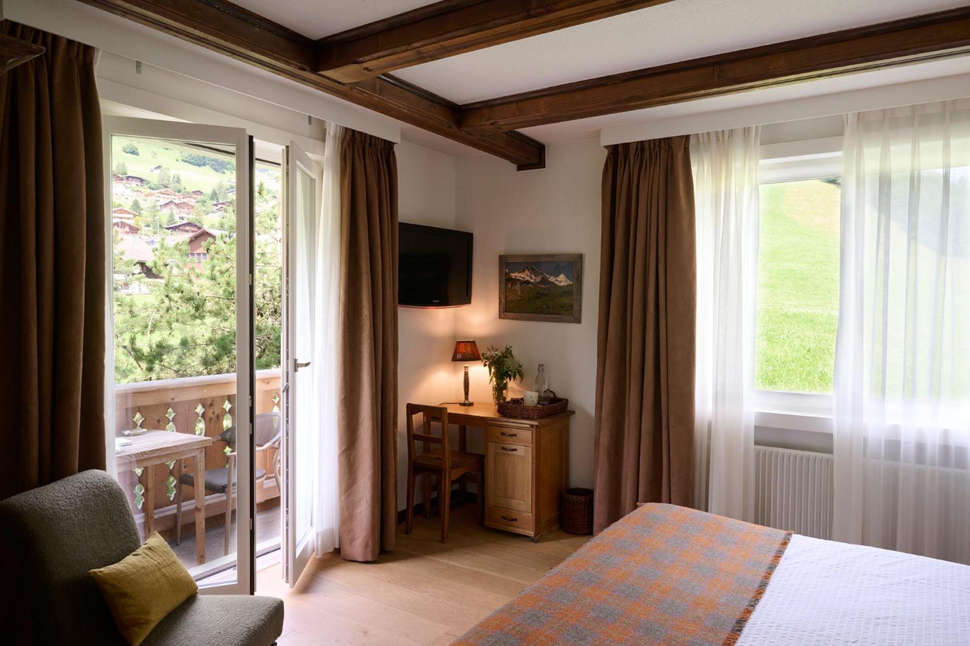 Maison D'Hotes Ermitage Chateau-d'Oex Esterno foto