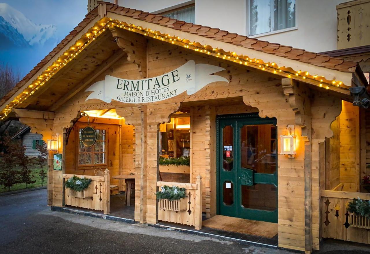 Maison D'Hotes Ermitage Chateau-d'Oex Esterno foto